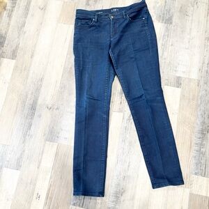 LOFT Women's‎ Deep Indigo Skinny Jeans